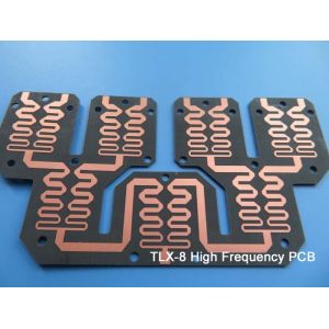 60mil TLX-8 PCB 2 Layer Immersion Gold Rigid Circuits