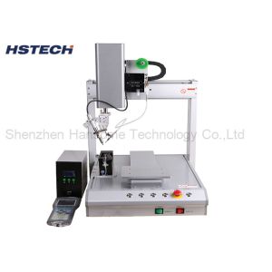 PCB Robot Soldering Machine Single Bed 0.8mm Solder Tip Manual Programming