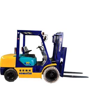 China 3 Ton Diesel Forklift Truck Used Triples 3 Tons Forklift Engine 3000 Diesel Forklifts factory