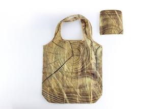 China Custom Printed Logo Durable Grocery Polyester Tote Bags Eco - Friendly factory