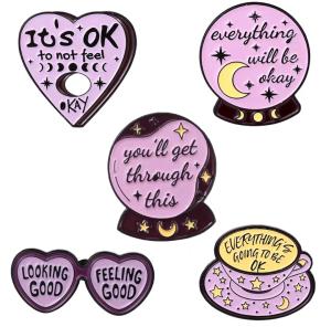 China Wholesale Metal Pins Glitter Brooch Anime Hard Enamel pin Soft Lapel Badge Custom Enamel Pin factory