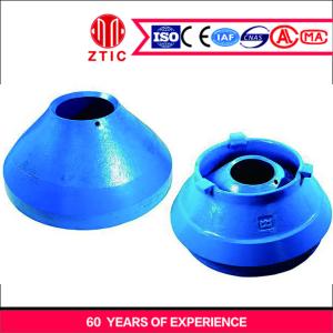China Mn14Cr2 Mn18Cr Cone Crusher Spare Parts Mantle High Manganese Steel factory