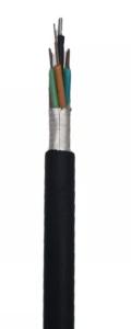 China GYTS SM Armoured 48 Core Fiber Optic Cable Outdoor 9/125u For Telecom Comunication factory