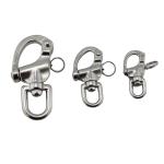304/316 Stainless Steel Marine Quick Release Swivel Eye Snap Shackle