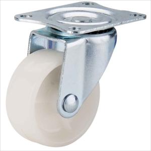China 1.5 inch white PP caster factory