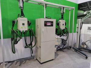 China Mini Circular Sanding Machine Central Dust Extraction Collection System factory