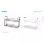 Multifunction 2 Tier Dish Rack Kitchen Organizer Sink Drying Rack