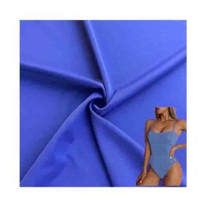 China Spandex Nylon Lycra Fabric for Swimwear 40D 81% Nylon 19% Spandex Textile 4 Way Stretch factory