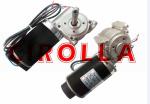 60W 24V Low Noise Brush Gear Motor for Auto Sliding Door 1 Signal , 40 Pulse