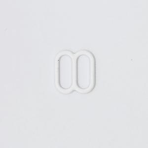 China 12mm Bra Strap Accessory , Bra Adjustment Rings Metal With Nylon Coated factory