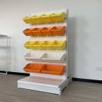 Easy to install supermarket shelves stylish and good-looking snack racks