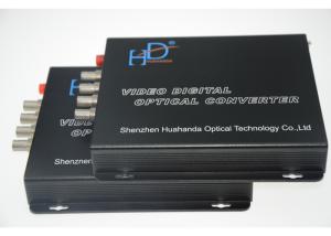 China Multifunctional 4 Channel Video To Fiber Converter 110bps-115.200Kbps factory