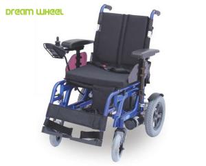 China Disability 10km/h Four Wheel Drive Power Wheelchair 24V 450W Dual Motors factory