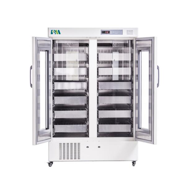 304 Stainless Steel Inner Chamber 1008L Capacity Blood Bank Refrigerator For