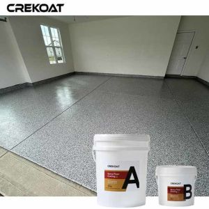 Garage Paint With Flakes Epoxy Resin And Polyaspartic Coatings