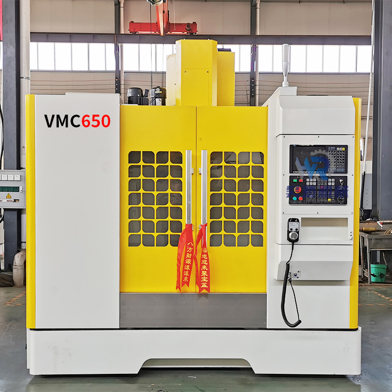 Hot sales BT40 vmc650 cnc 5 axis vertical milling machine high speed cnc vertical machining center with metal