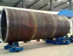 Steel Wheel Welding Rotator Self Adjustable Turning Rolls 1000mm 0.35kw
