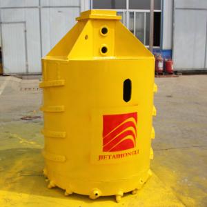 China Hard Ground Q355d Rock Core Barrel Bucket With Bullet Teeth factory