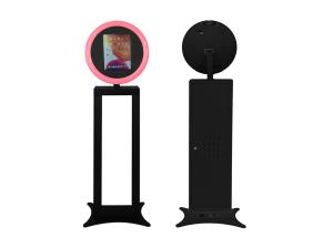 China 10.2'' Ipad Stand Photo Booth Led Display Hand Held Photo Booth Ipad factory
