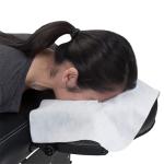Fitted 50gsm 28*36cm Disposable Face Cradle Cover