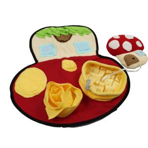 China Food Pet Sniffing Mat Exercise Puppy Interactive Puzzle Toys Rug Dogs Activity Play 50cm factory