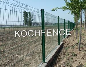 China V Shape Curve Foldable Garden Fence For Science Industry Zone Various Color factory