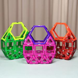 China Kids DIY Toy Magnetic Blocks Life Scene , Educational Magnetic Building Blocks factory