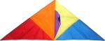 Fiberglass Frame Nylon Kites , 200*100cm Kids Playing Kite Easy Control
