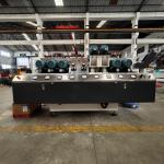 High Precision Double Edging Glass Grinding Machine for Straight Line Production