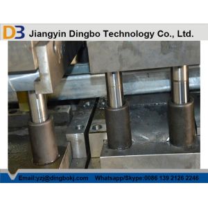 China Guide Pillar Beam Purlin Roll Forming Machine Gearbox Driven factory