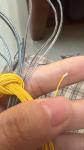 Coating Yarn Factory PVC Stirling Yarn Pvc Coated Yarn Synthetic Waxes Sewing