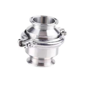 China Hygienic Food Grade Stainless Steel Non Return Check Valve DIN 3A SMS with Benefit factory