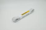 3mm White Black Knitted Braided Elastic Band High Elasticity