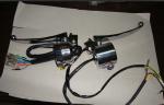 Honda Cd70 Chrome Motorcycle Handle Bar Switch With Brake Lever and Clutch Lever
