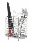 Standing Style Stainless Steel Multifunctional Kitchen Tool Storage Knife Holder
