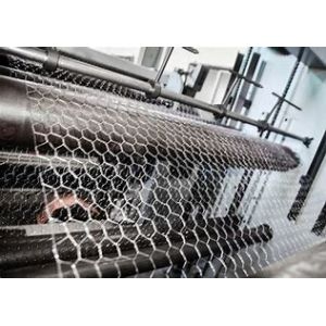 3kW Trapezoidal 60x80mm Chain Link Mesh Machine With Automatic Oil System