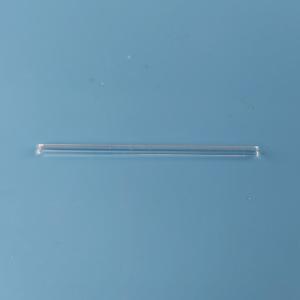 China Semi Circular Transparent Quartz Tube High Temperature Resistant For Semiconductor factory