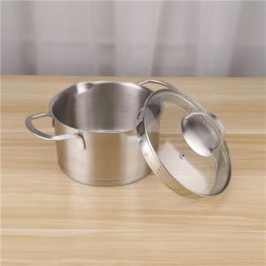 China House Home 304 Stainless Steel Multifunctional Cooking Pot Milk Pot Hot Pot with Lid factory