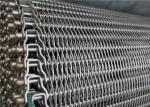 304 316 316L 430 310 Stainless Steel Wire Mesh Conveyor Belt With Chian Alkali