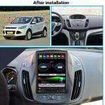 Vertical Screen GPS Navigation Car Android Radio For Ford Kuga 2013-2017