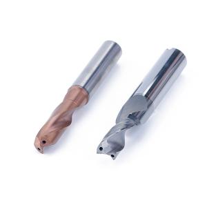 China Solid Tungsten Carbide Drilling Tools With Internal Coolant Hole factory