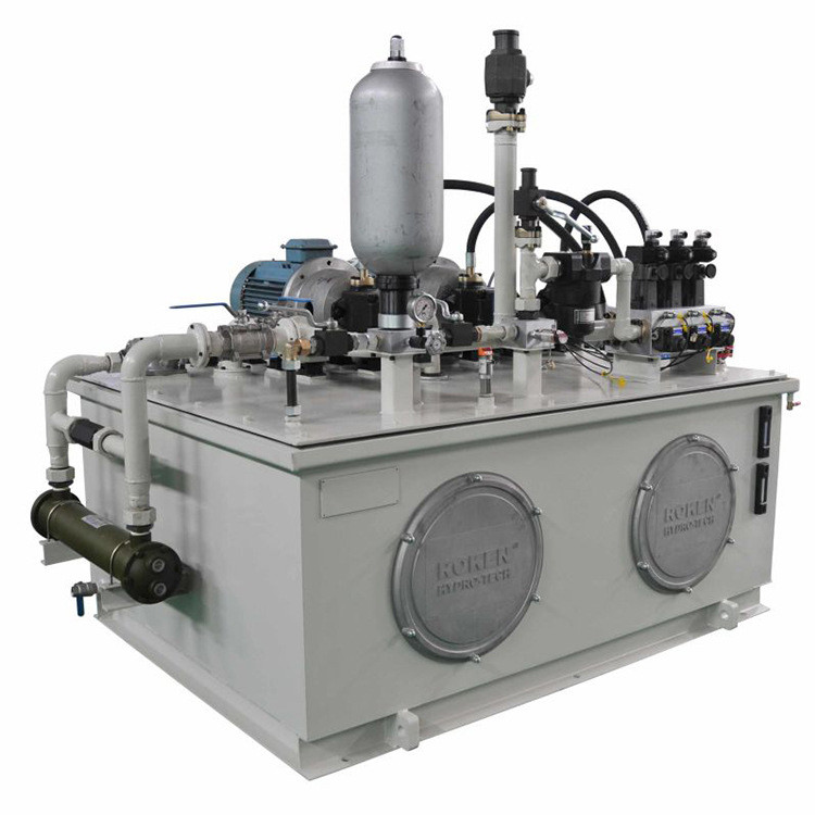 China Farms Small Hydraulic Pump Station 1.5KW Without Air Cooler factory