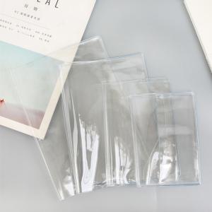 China PVC Transparent A6/A5 Book Protective Sleeve Waterproof for Planner Binder Scrapbook factory