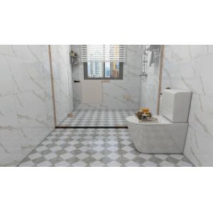 China 400x400mm Gray Ceramic Rustic Tile Matt Glazed Non-Slip on sale