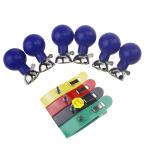 Silver Chloride Plated ECG EKG Suction Ball Electrode Multi-Functional ECG