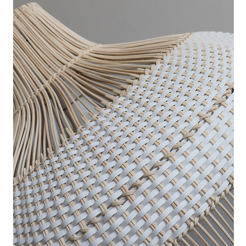 Bamboo Rattan Pendant Light , Wicker Ceiling Lamp For Indoor Home Decor