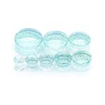 OEM Pyrex Glass Ear Plugs 13mm Stainless Steel Handmade Piercing Jewelry