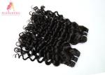 Fashion Peruvian Human Hair Bundles / Italian Curly Hair Bundles