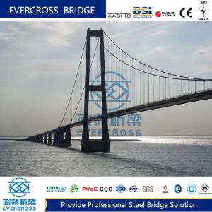 China Strength And Durable Steel Cable For Suspension Bridge Custom Large Span factory