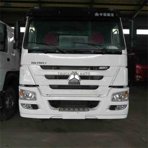 China Real Howo 420hp 6x4 Used Tractor Trucks 400L Fuel Tank With Euro 3 Engine To Sudan factory